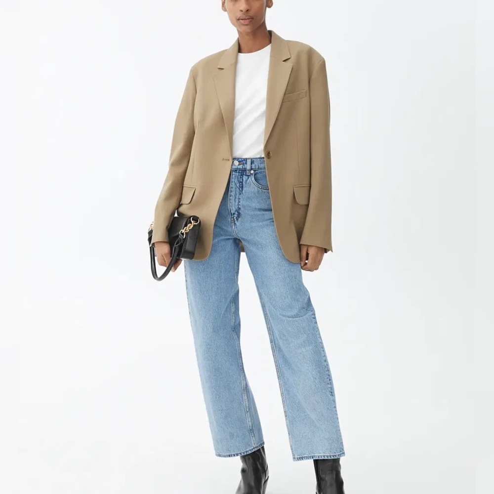 🐦🔥 Arket 🐦🔥Tan Blazer - Picture 3 of 16